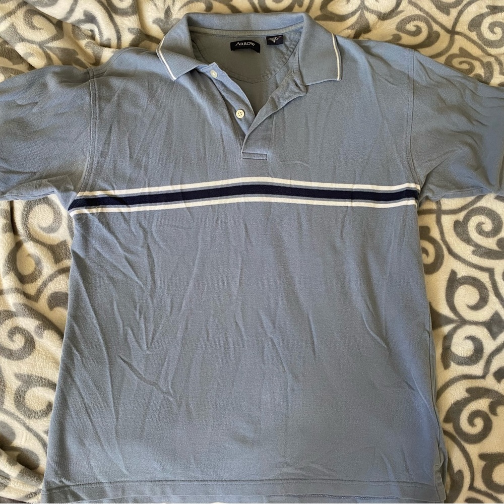 Vintage Blue Polo Shirt